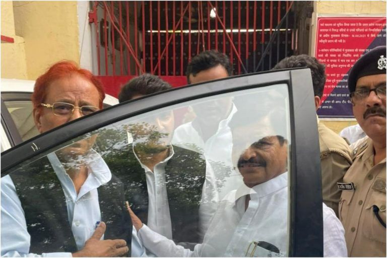 Samajwadi Party Leader Azam Khan Walks Out Of Sitapur Jail After 2 Years